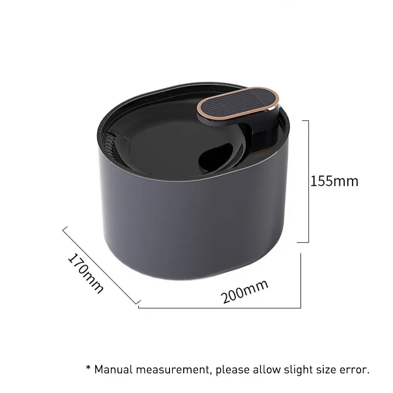 3L Automatic Pet Drinking Fountain - Quiet USB Water Feeder for Cats and Dogs with Filtered Dispensing System