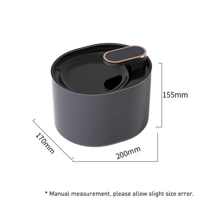3L Automatic Pet Drinking Fountain - Quiet USB Water Feeder for Cats and Dogs with Filtered Dispensing System