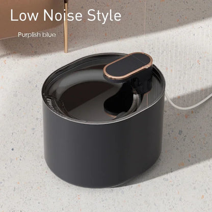 3L Automatic Pet Drinking Fountain - Quiet USB Water Feeder for Cats and Dogs with Filtered Dispensing System