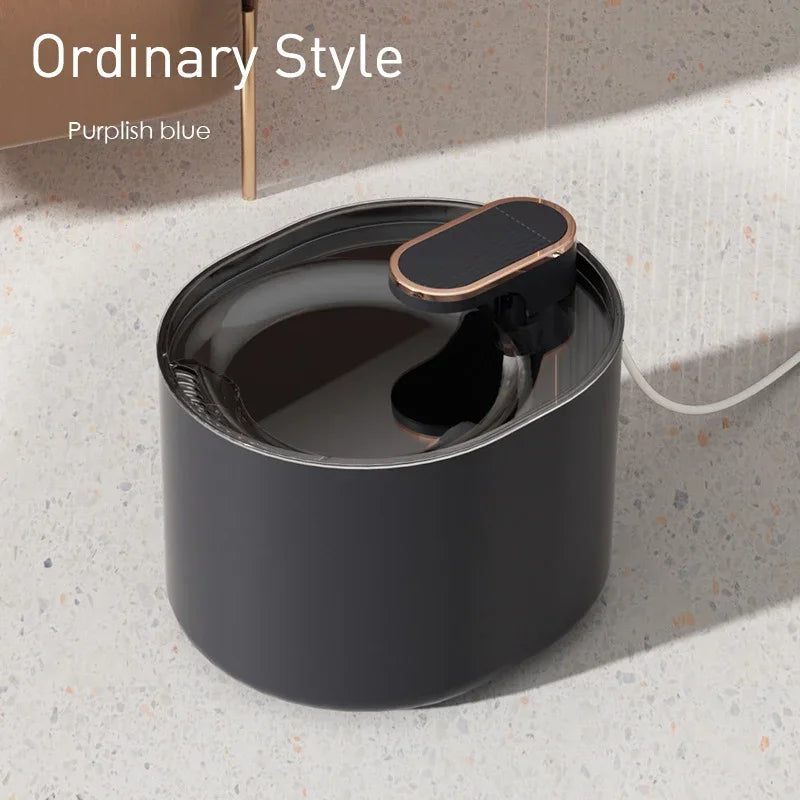 3L Automatic Pet Drinking Fountain - Quiet USB Water Feeder for Cats and Dogs with Filtered Dispensing System